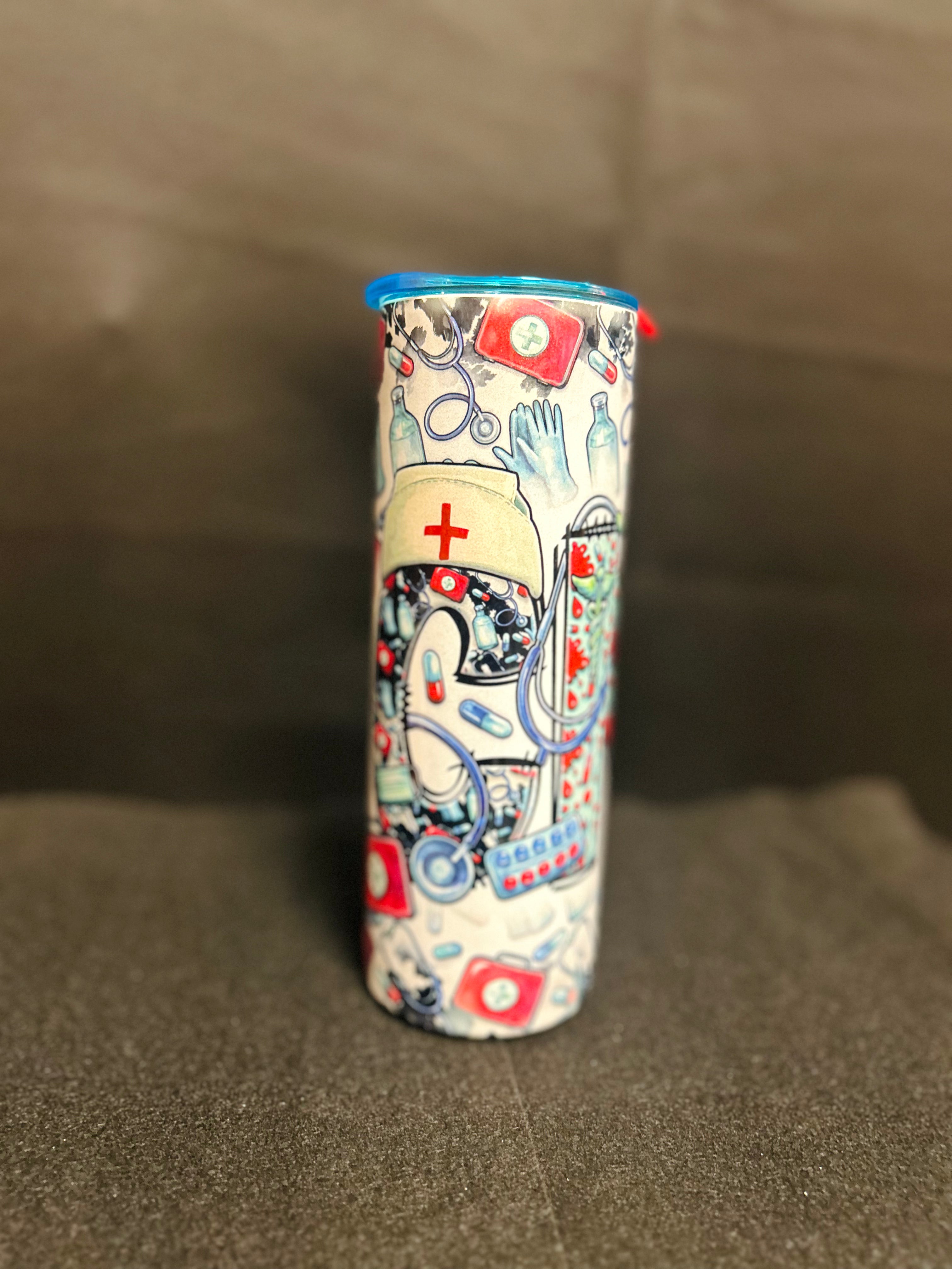 Nurse Stainless Steel Tumbler | Medical-Themed Travel Cup