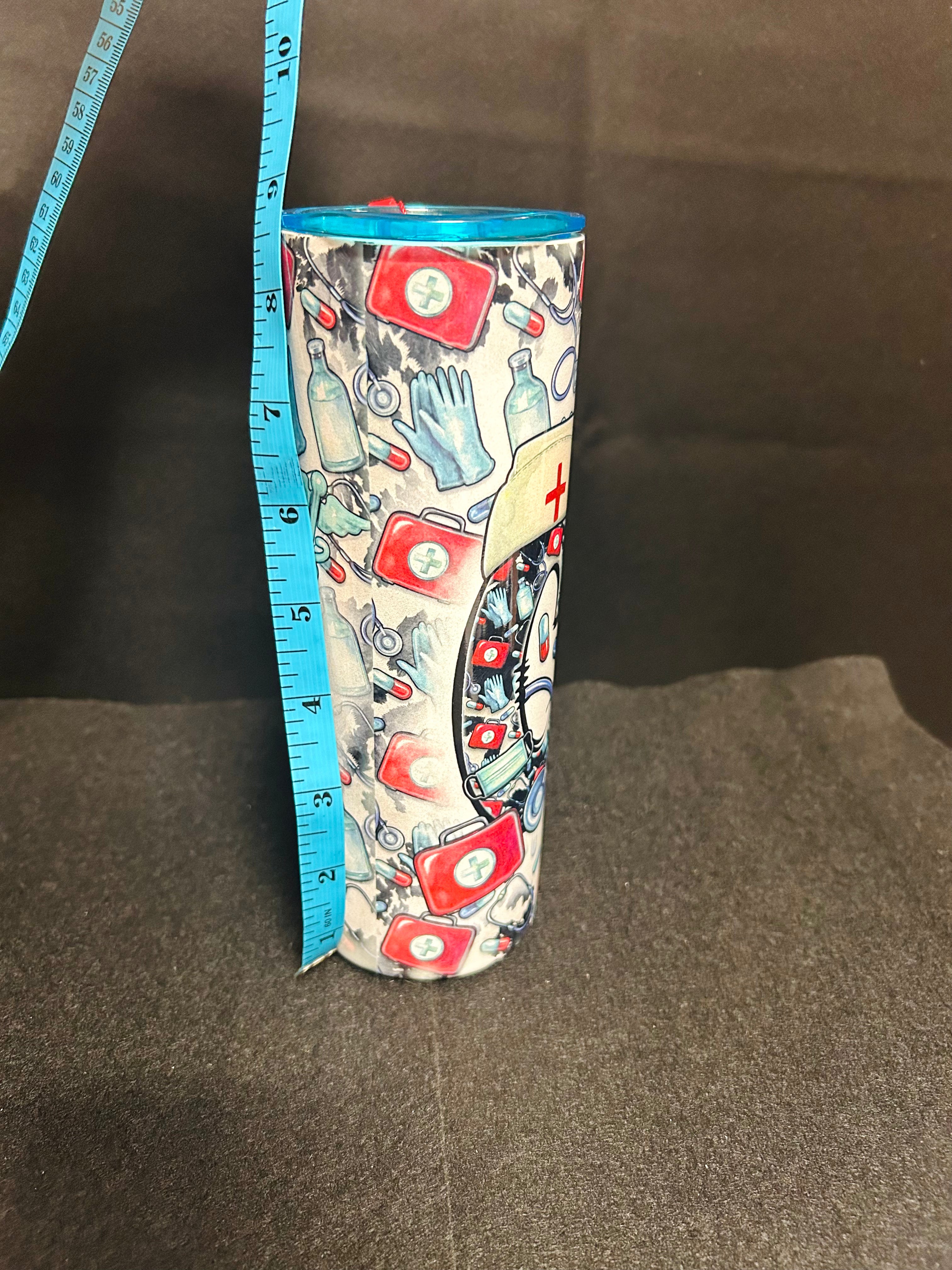 Nurse Stainless Steel Tumbler | Medical-Themed Travel Cup