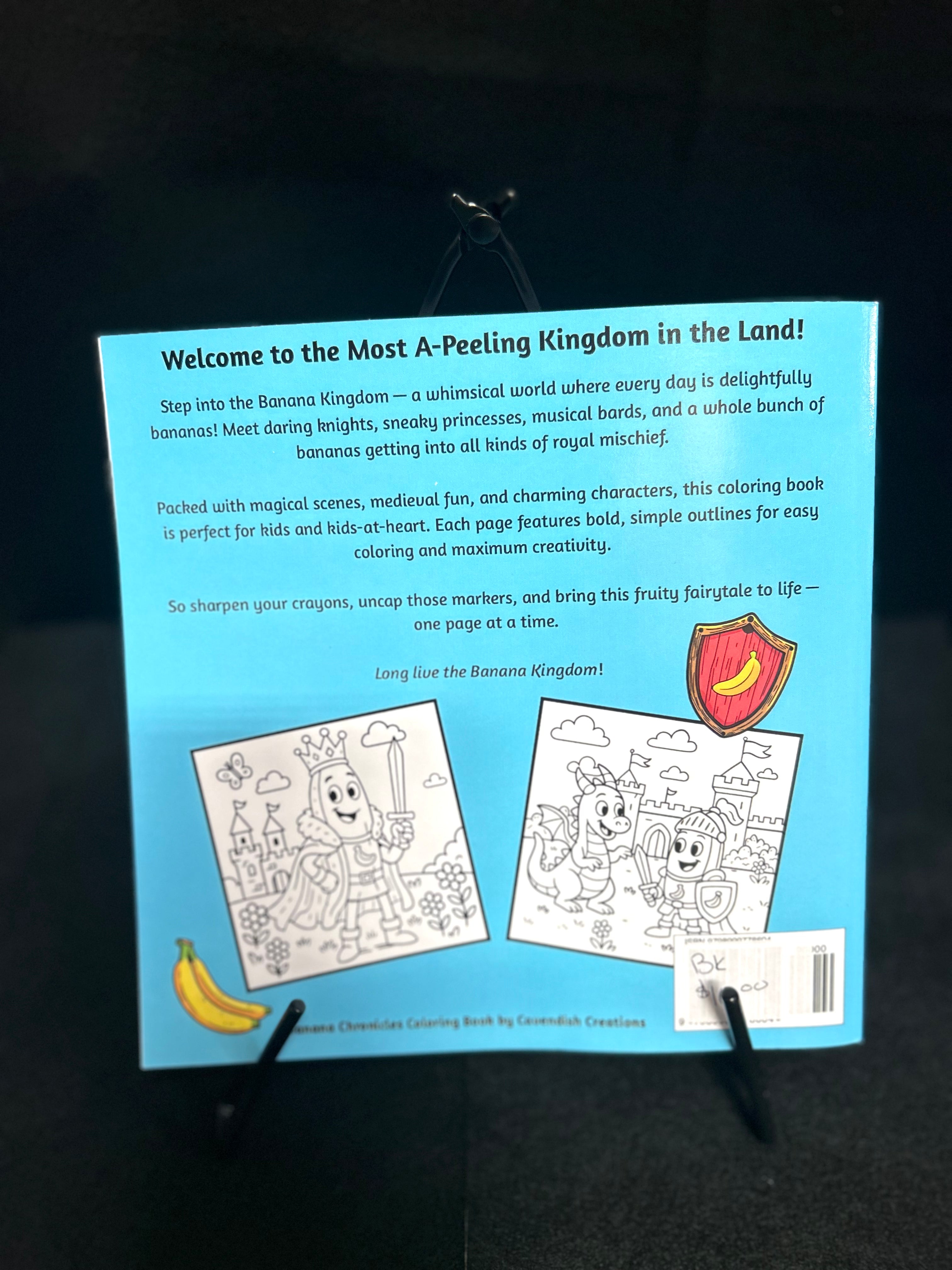 Adventures in the Banana Kingdom Coloring Book for Kids & Families
