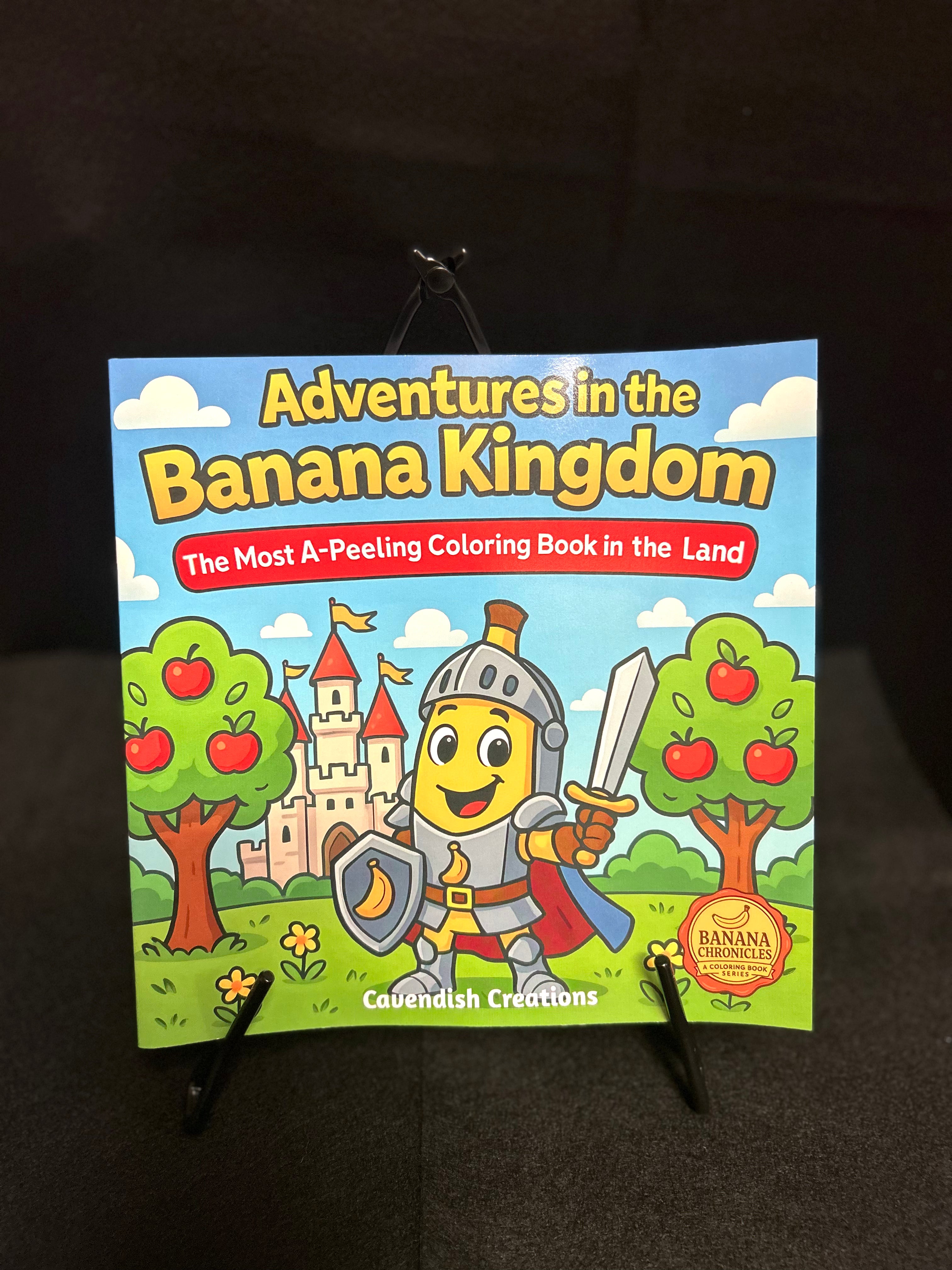 Adventures in the Banana Kingdom Coloring Book for Kids & Families