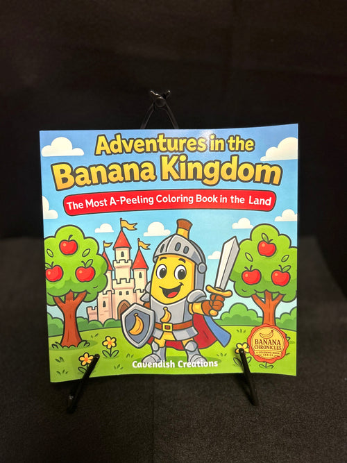 Adventures in the Banana Kingdom Coloring Book for Kids & Families