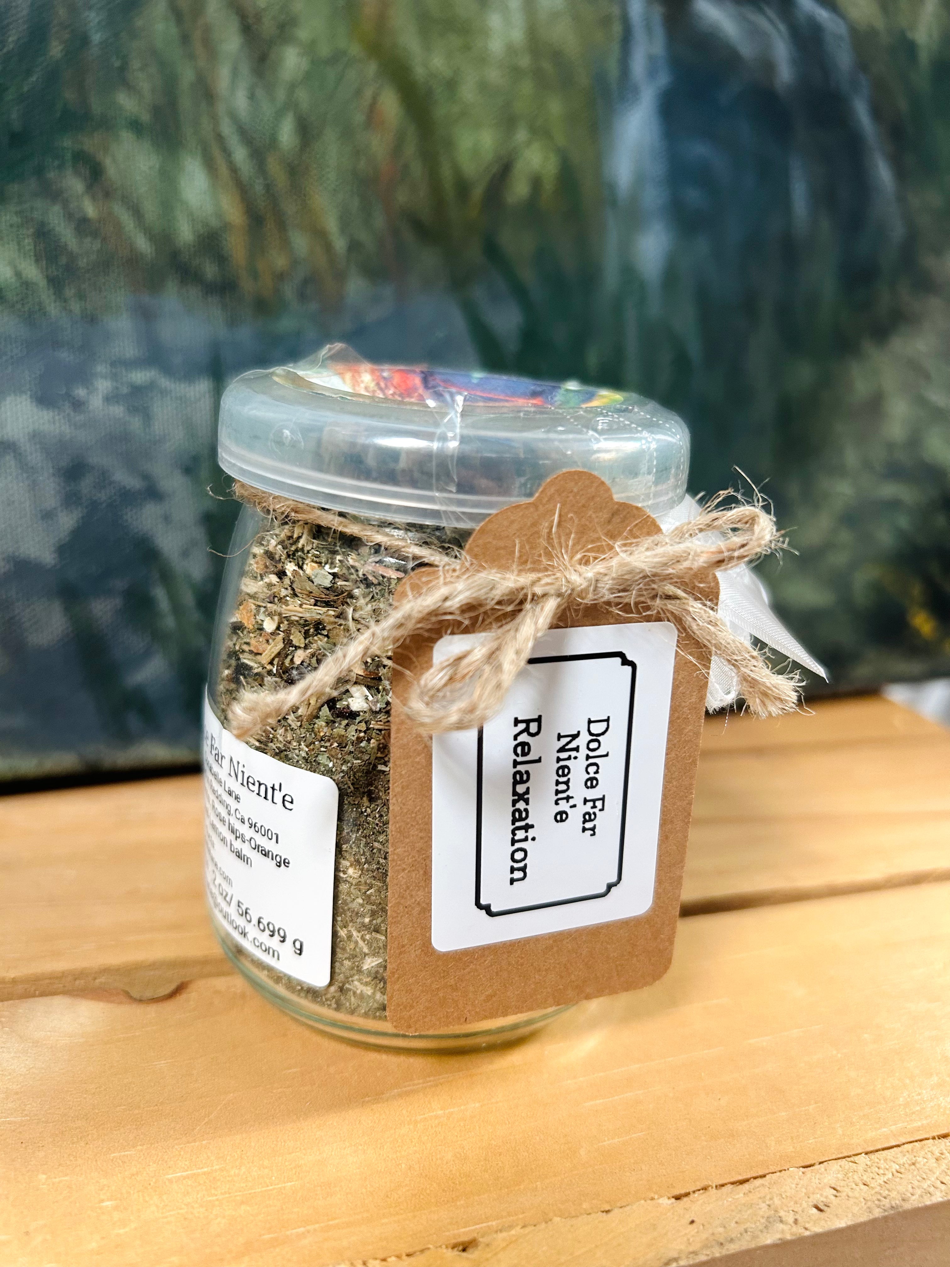 Relaxation Herbal Tea Blend – Loose Leaf Botanical Tea (2 oz)