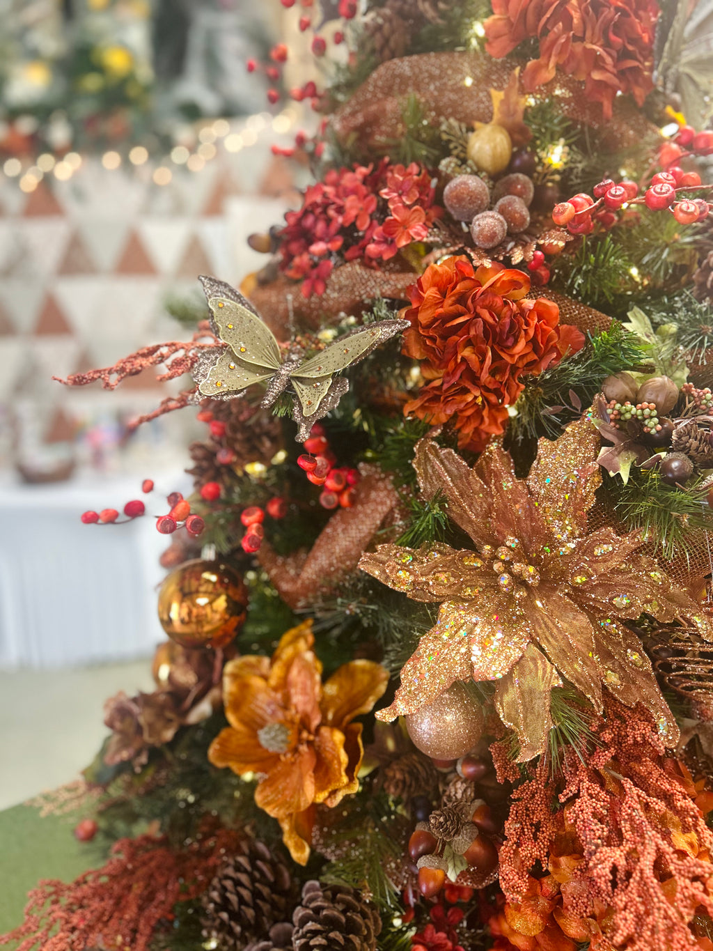6-Foot Designer Fall Harvest Christmas Tree Local Pickup & Delivery Only
