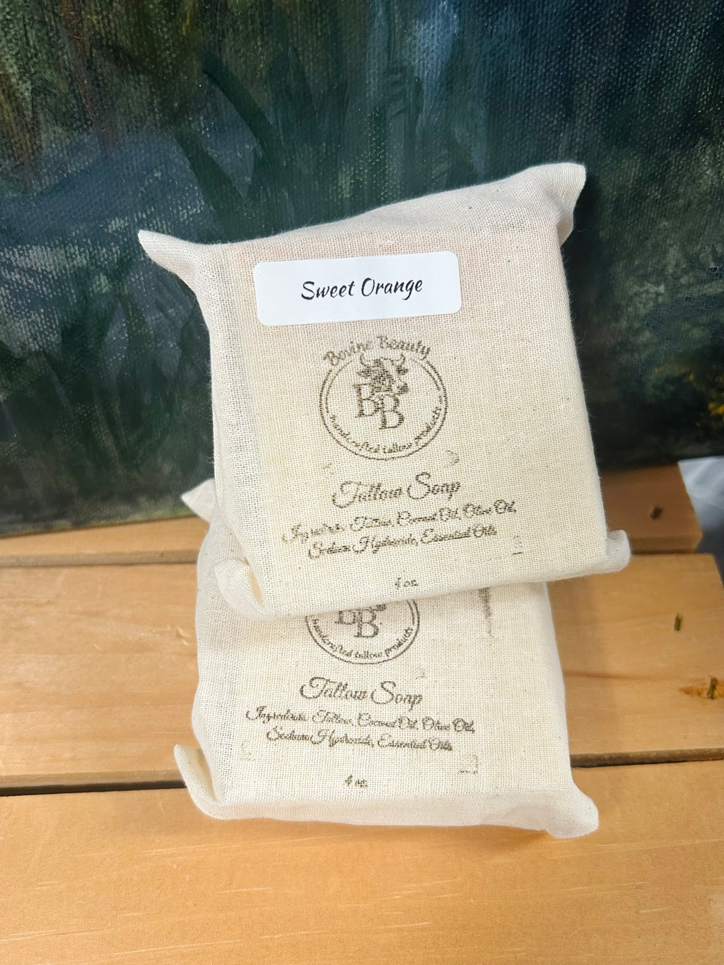 Sweet Orange Handcrafted Tallow Soap