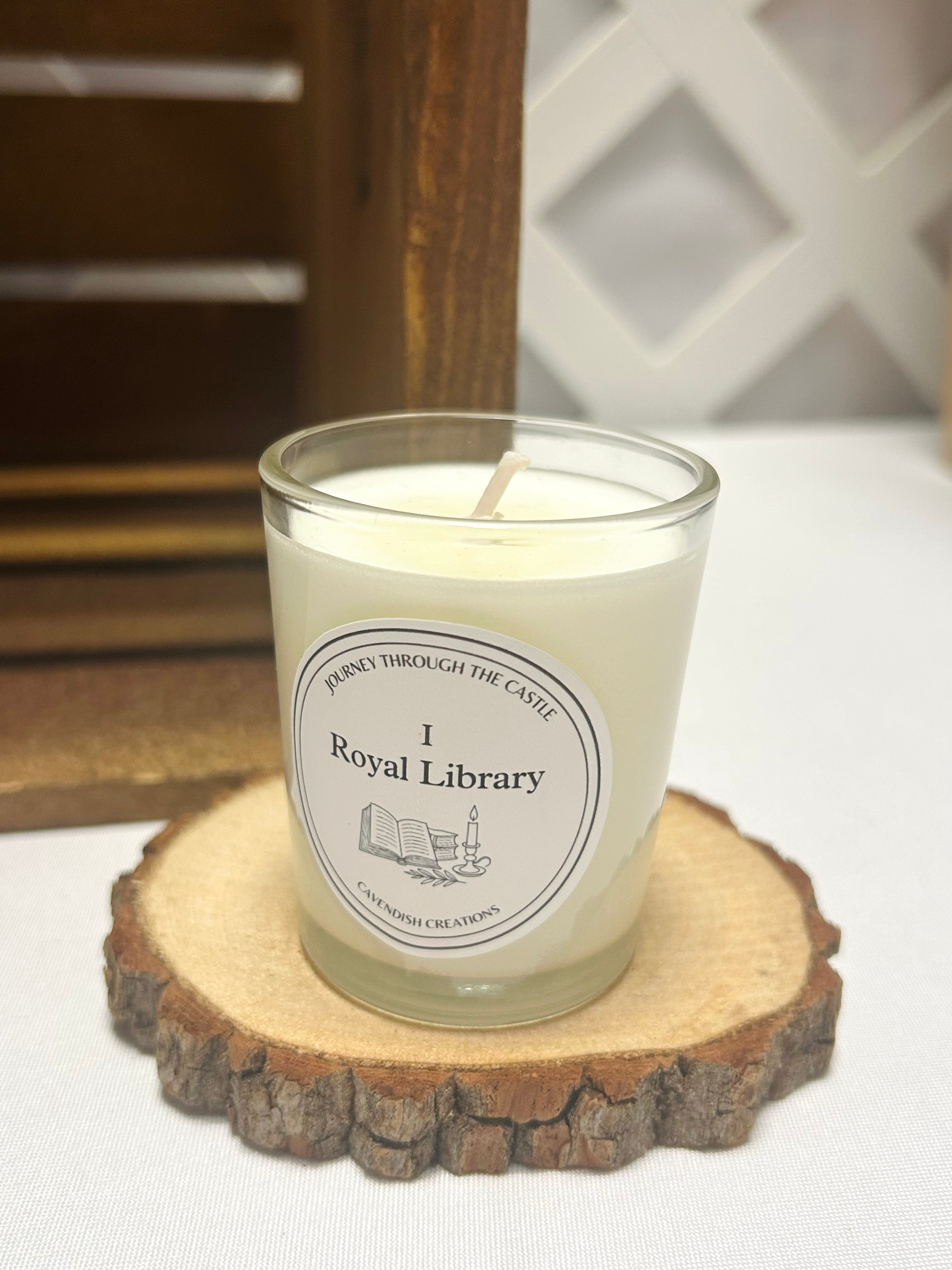 Royal Library Scented Candle Custom Fragrance Blend