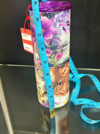 Purple Highland Cow Stainless Steel Travel Tumbler with Lid