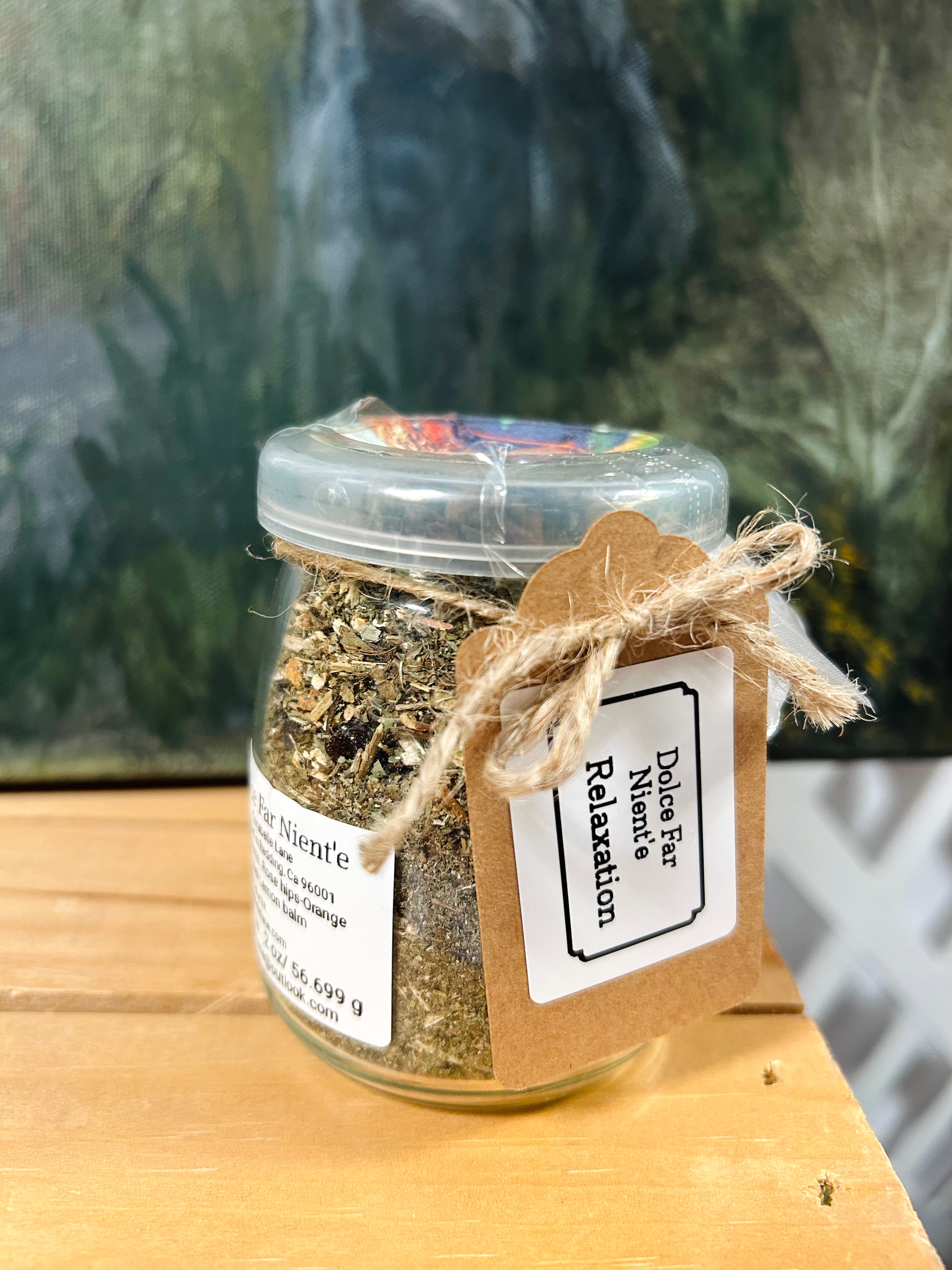 Relaxation Herbal Tea Blend – Loose Leaf Botanical Tea (2 oz)