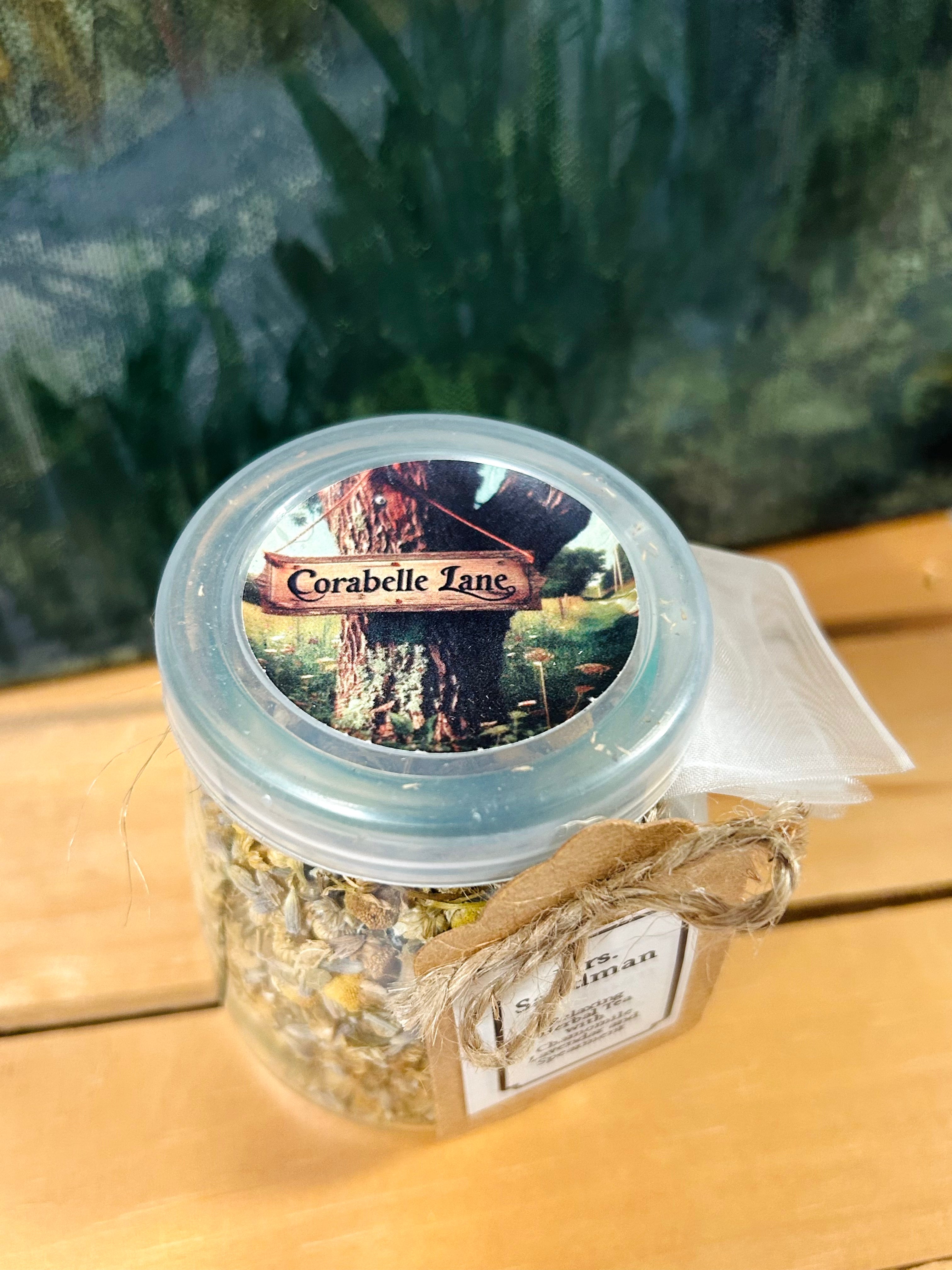Mrs. Sandman Relaxing Herbal Tea Blend Chamomile, Lavender & Spearmint