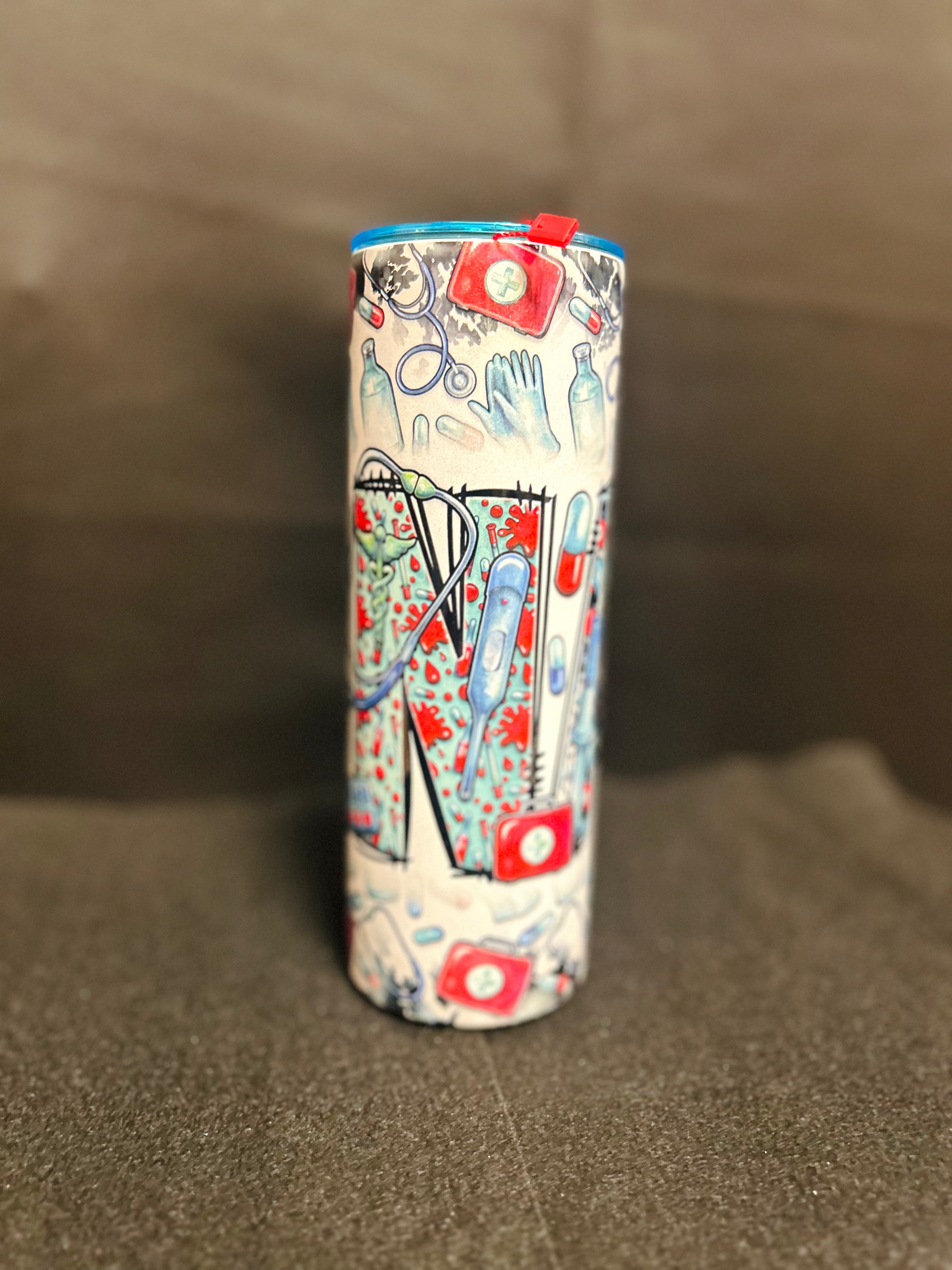 Nurse Stainless Steel Tumbler | Medical-Themed Travel Cup