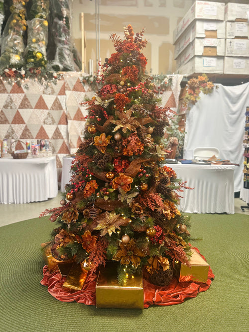 6-Foot Designer Fall Harvest Christmas Tree Local Pickup & Delivery Only
