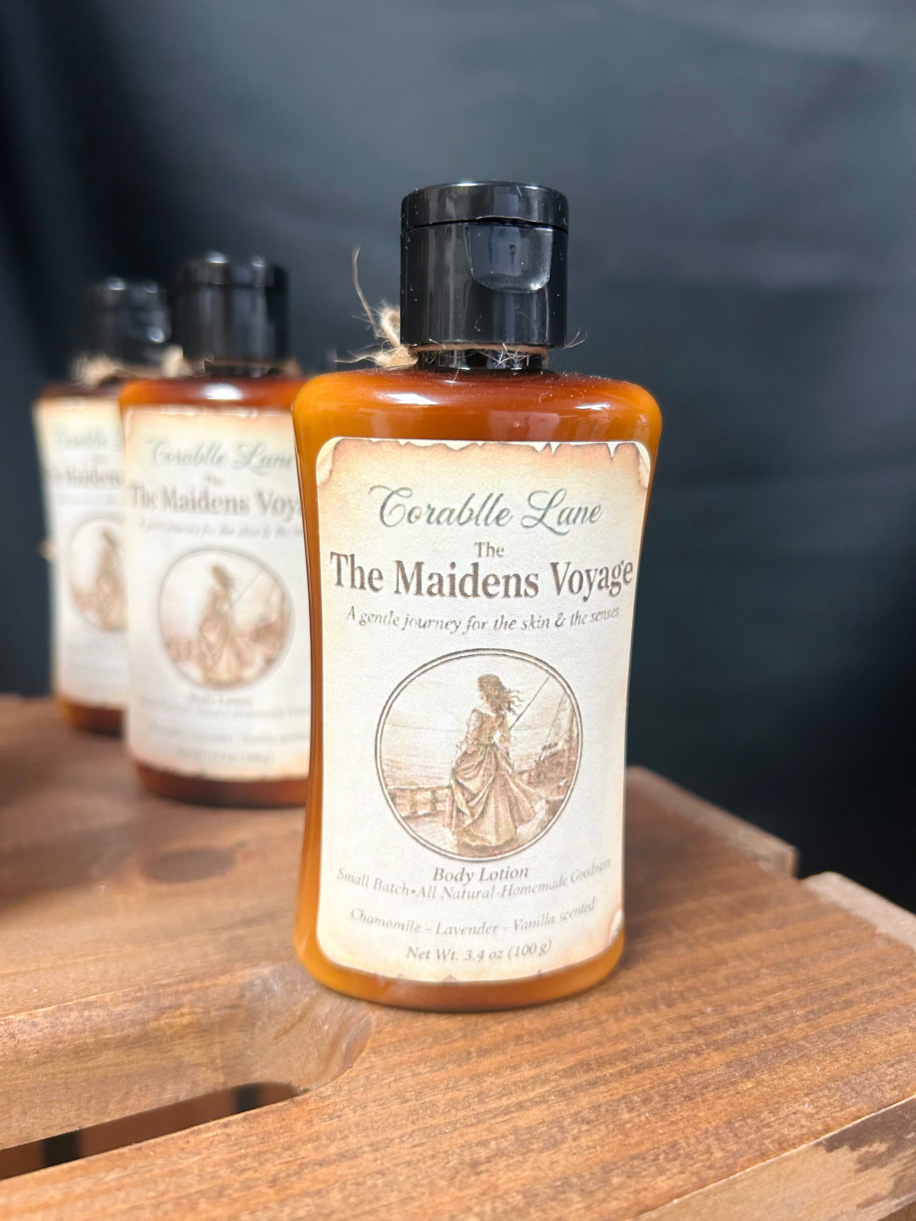 The Maiden’s Voyage Natural Body Lotion Chamomile, Lavender & Vanilla