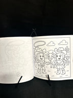 The Banana Frontier Wild West Coloring Book for Kids & Families