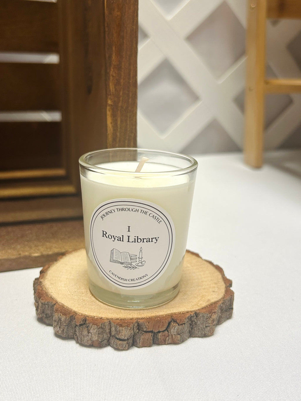 Royal Library Scented Candle Custom Fragrance Blend