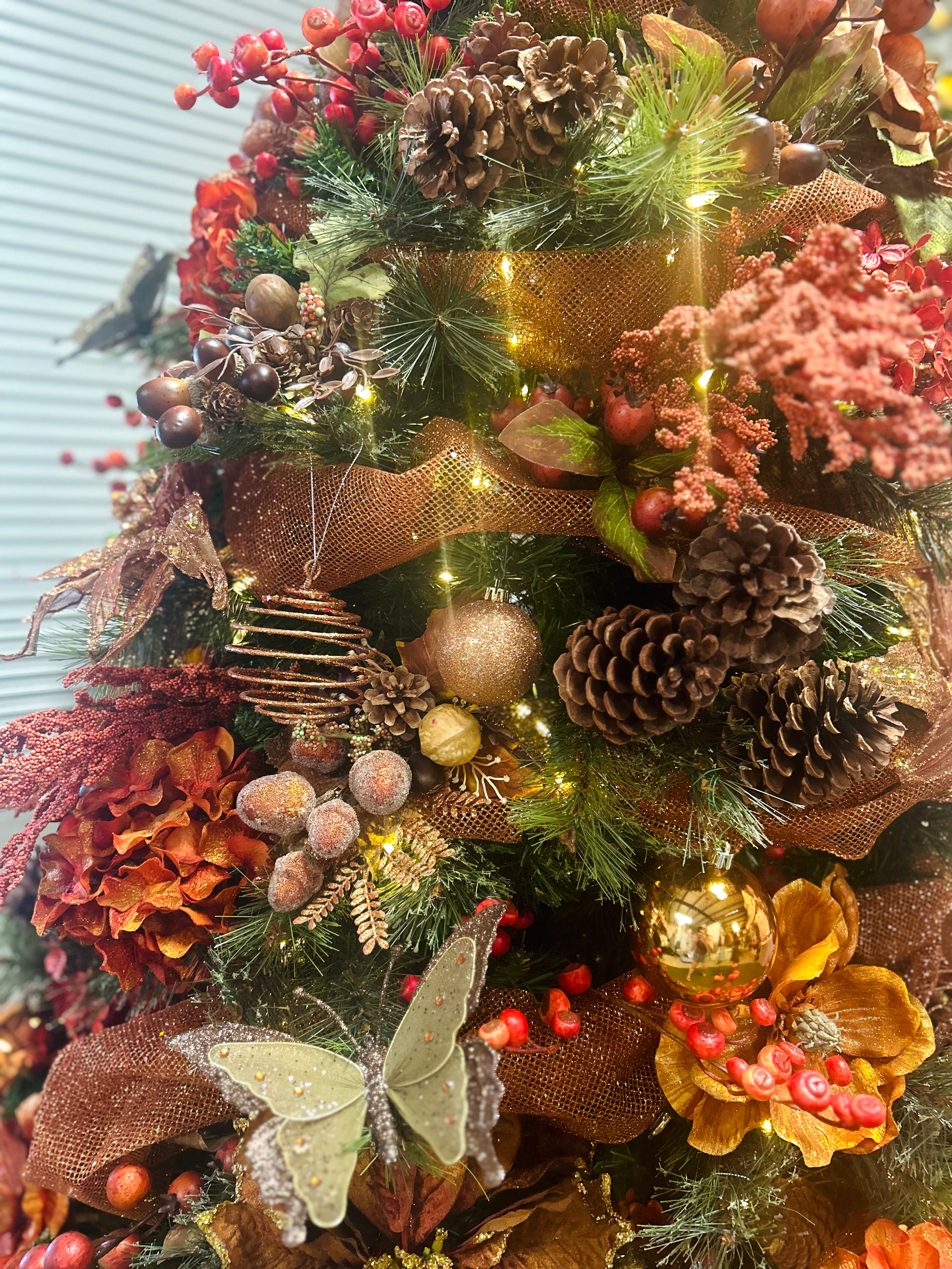 6-Foot Designer Fall Harvest Christmas Tree Local Pickup & Delivery Only