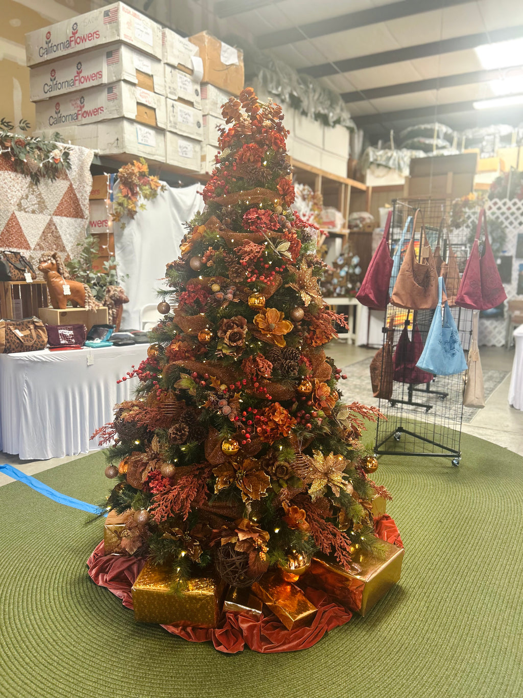 6-Foot Designer Fall Harvest Christmas Tree Local Pickup & Delivery Only
