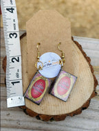 Little Women Miniature Book Dangle Earrings