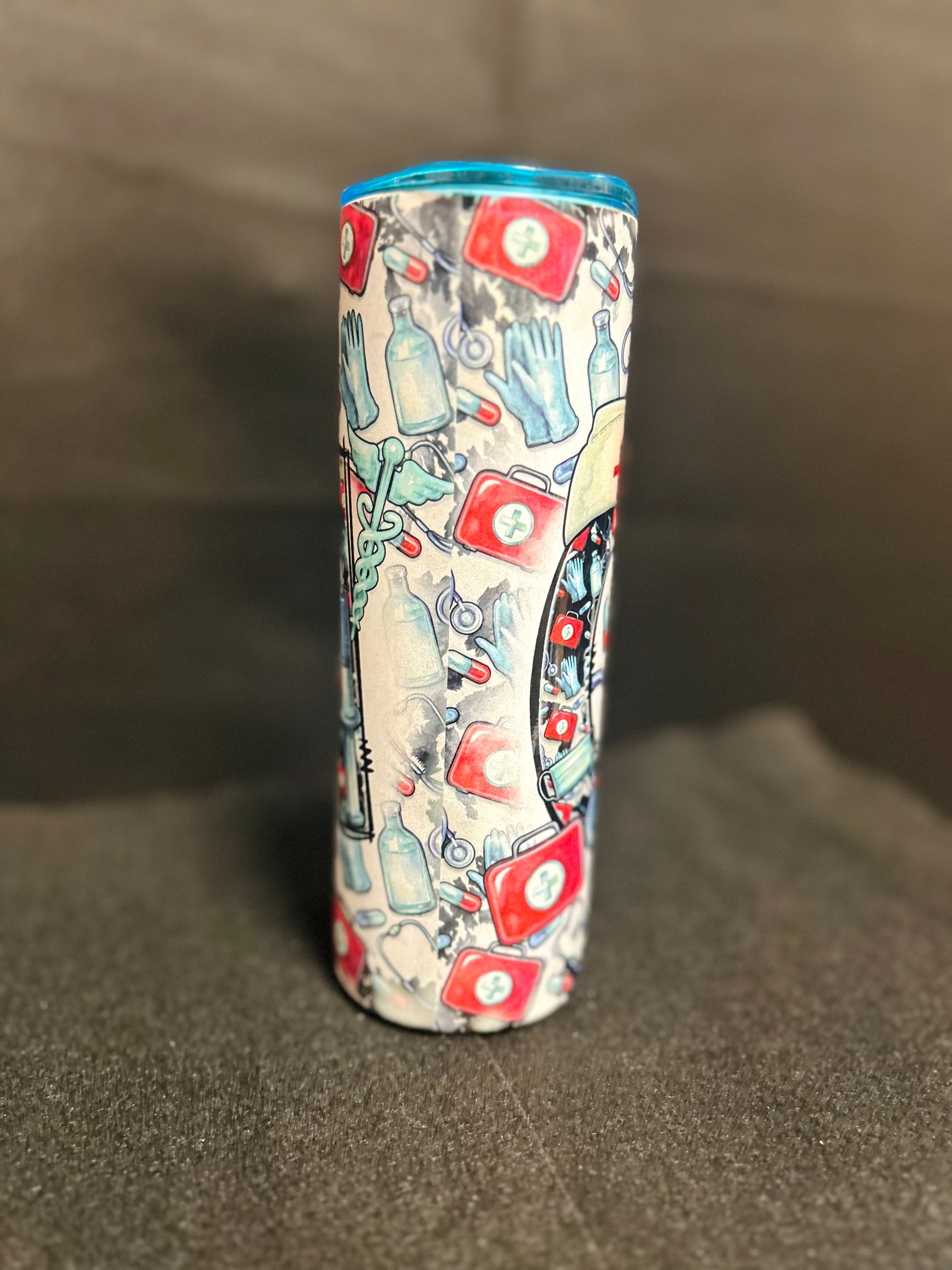 Nurse Stainless Steel Tumbler | Medical-Themed Travel Cup