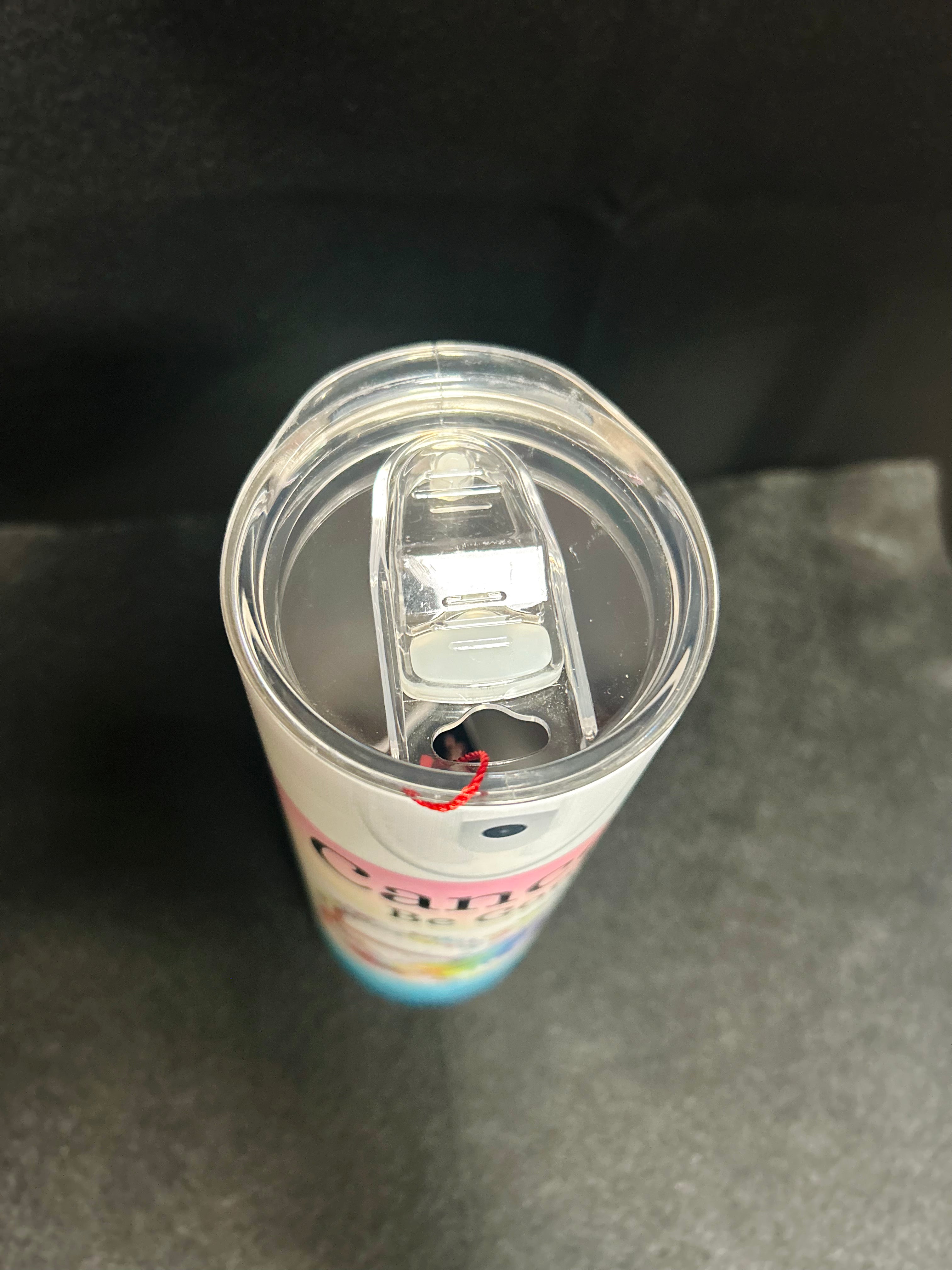 Cancer Be Gone Novelty Stainless Steel Tumbler | Awareness Ribbon