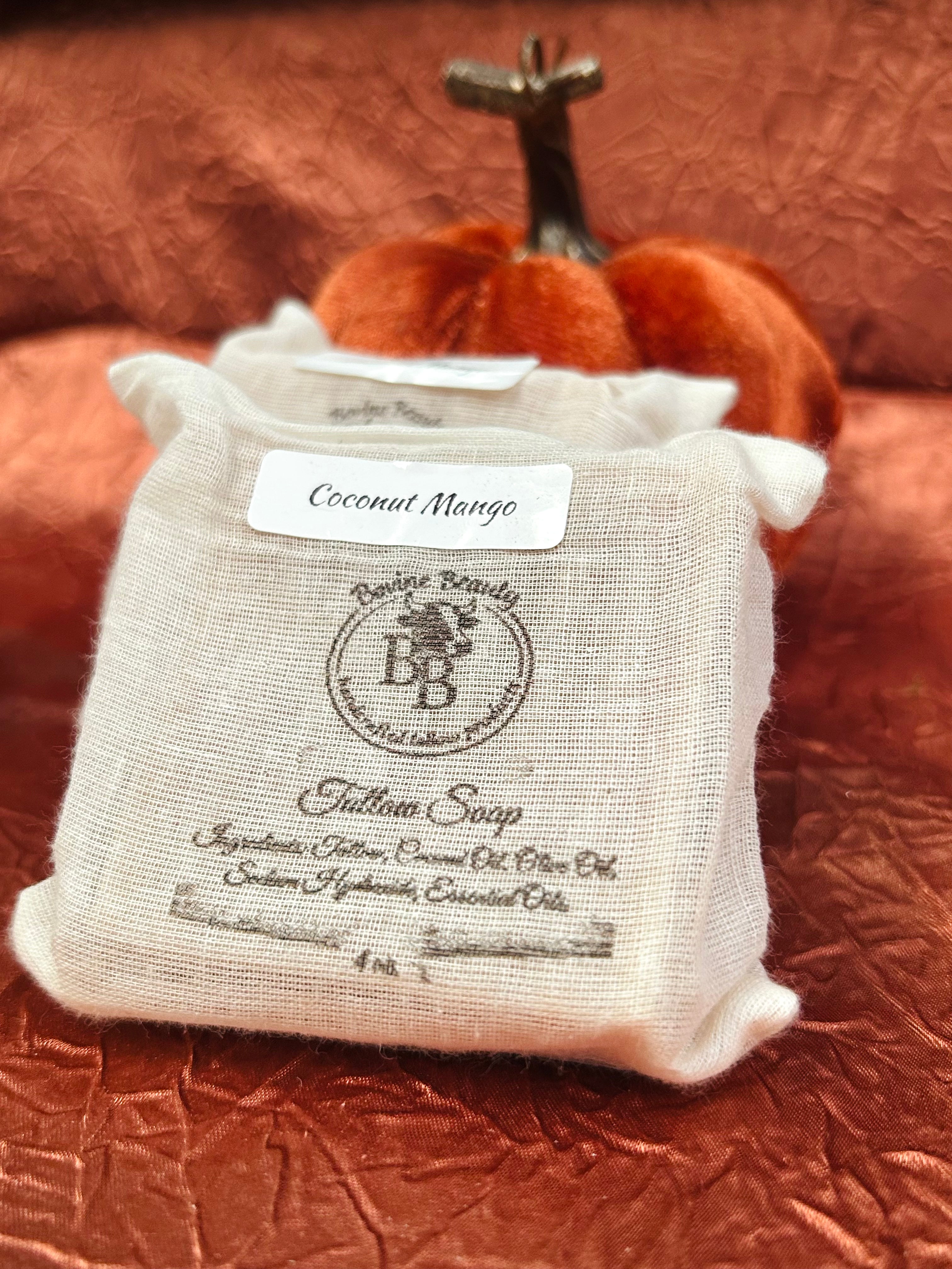 Coconut Mango Tallow Soap – 4 oz
