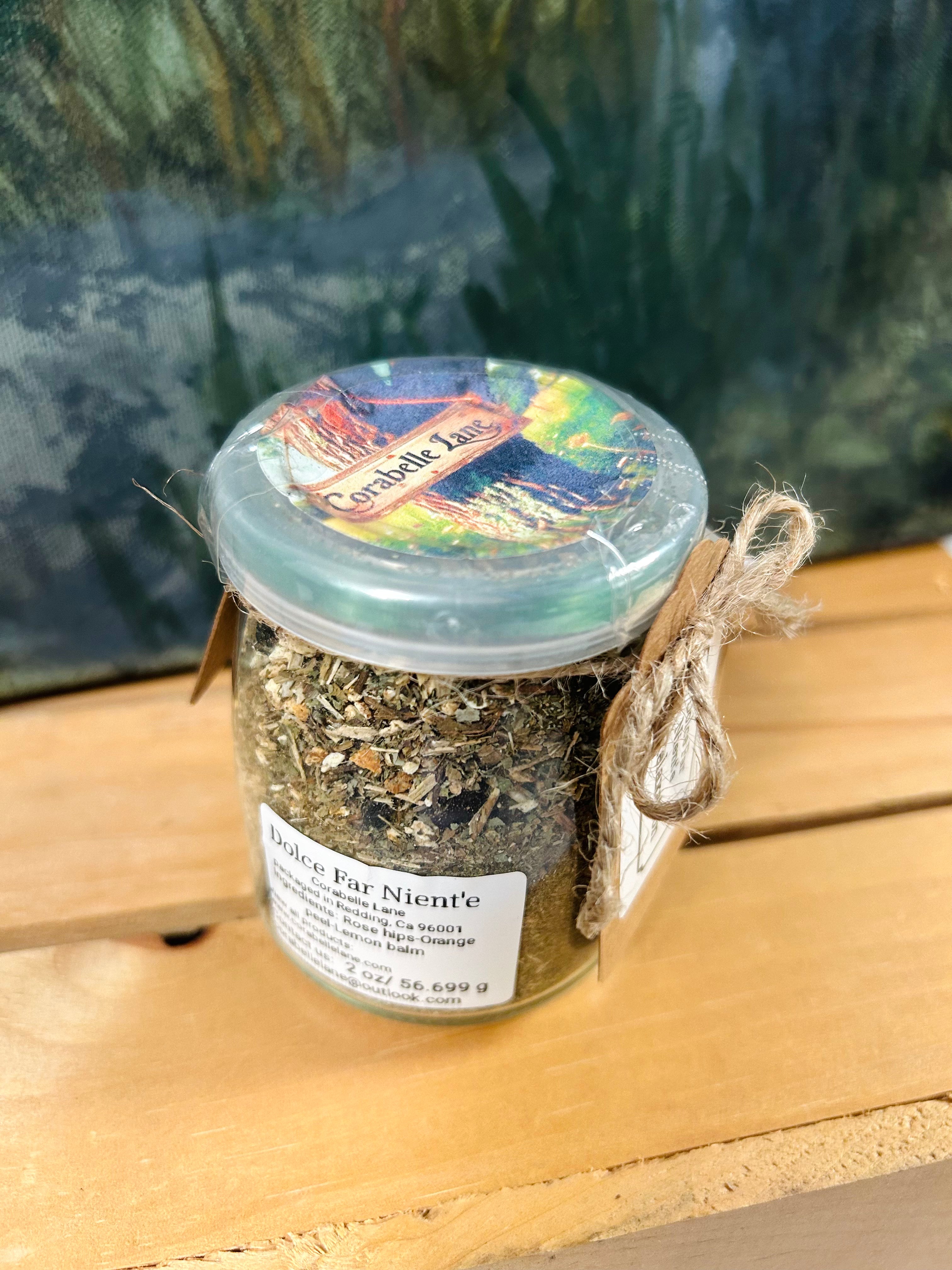 Relaxation Herbal Tea Blend – Loose Leaf Botanical Tea (2 oz)