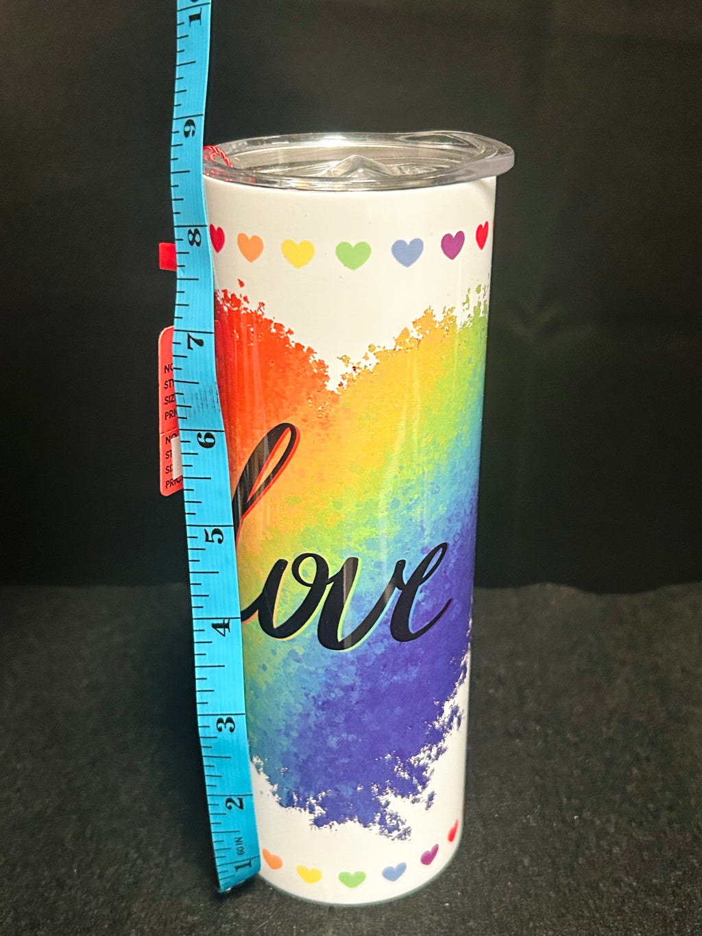 Rainbow Love Stainless Steel Tumbler