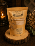 Sweet Orange Vanilla Herbal Bath Salts Epsom & Himalayan Salt Soak