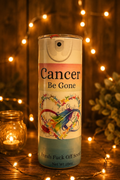 Cancer Be Gone Novelty Stainless Steel Tumbler | Awareness Ribbon