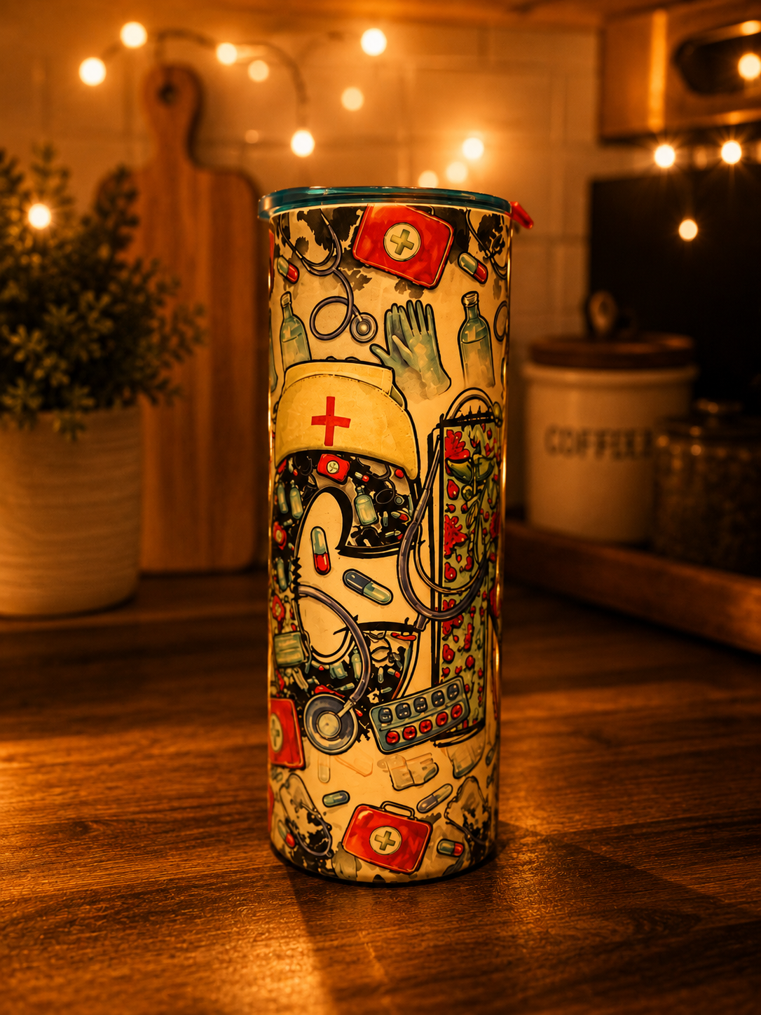 Nurse Stainless Steel Tumbler | Medical-Themed Travel Cup