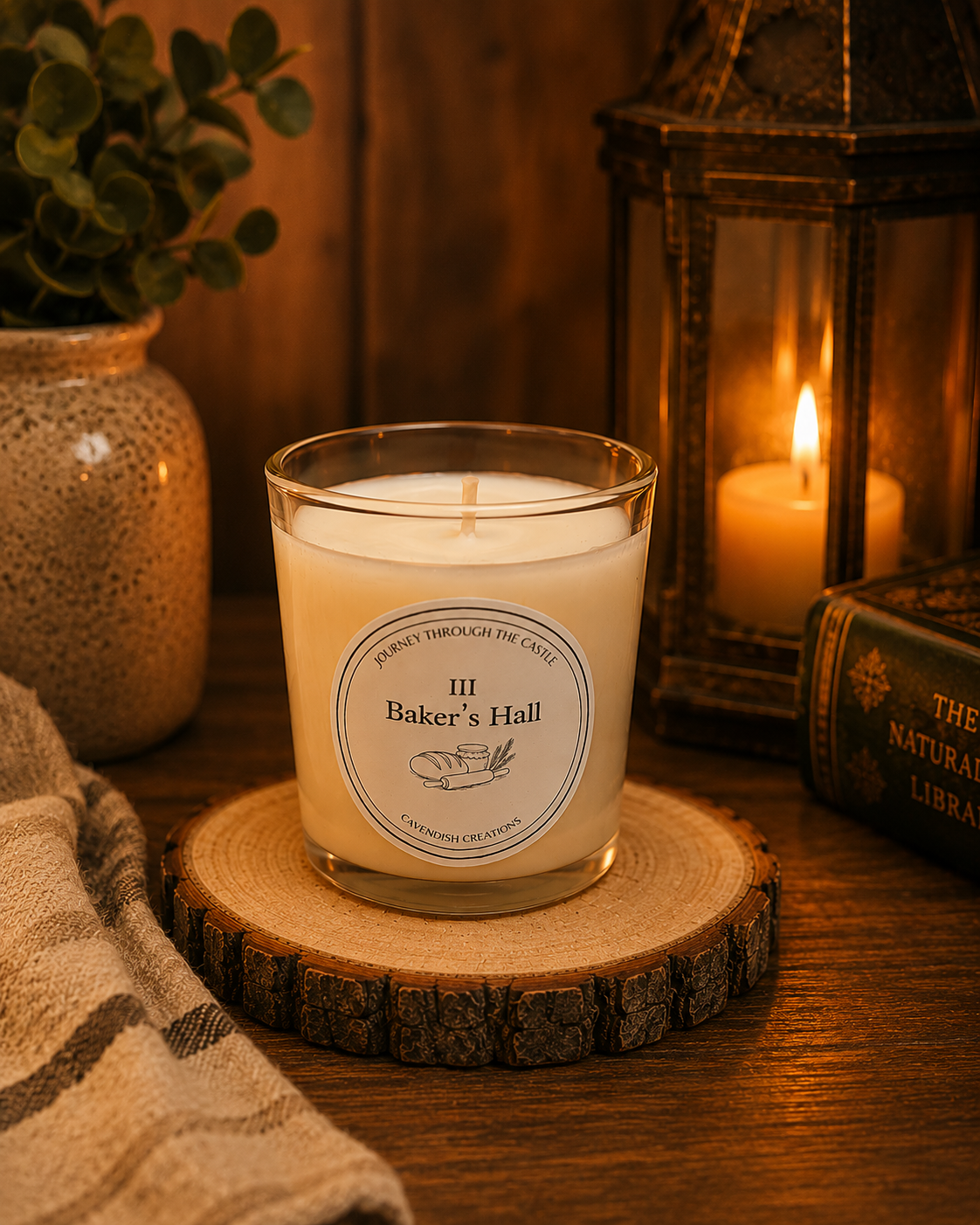 Bakery Scented Candle Baker’s Hall Custom Scented
