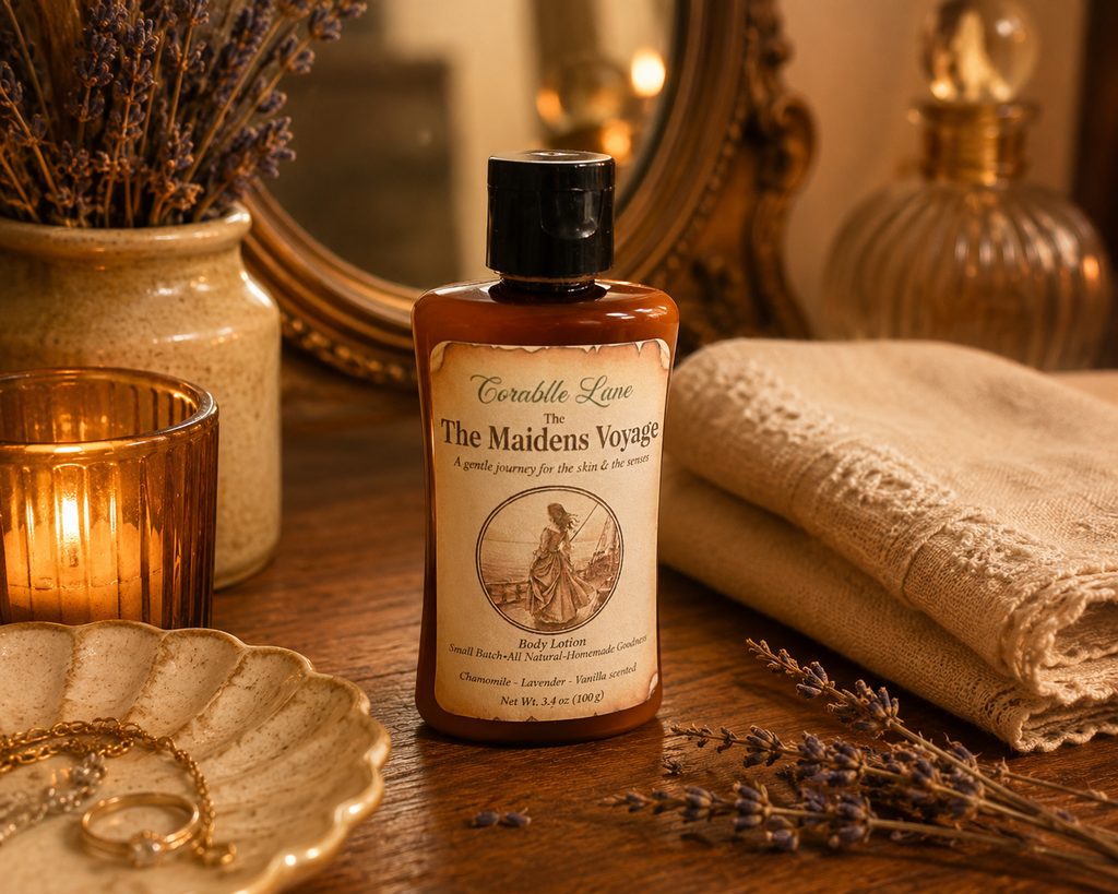 The Maiden’s Voyage Natural Body Lotion Chamomile, Lavender & Vanilla