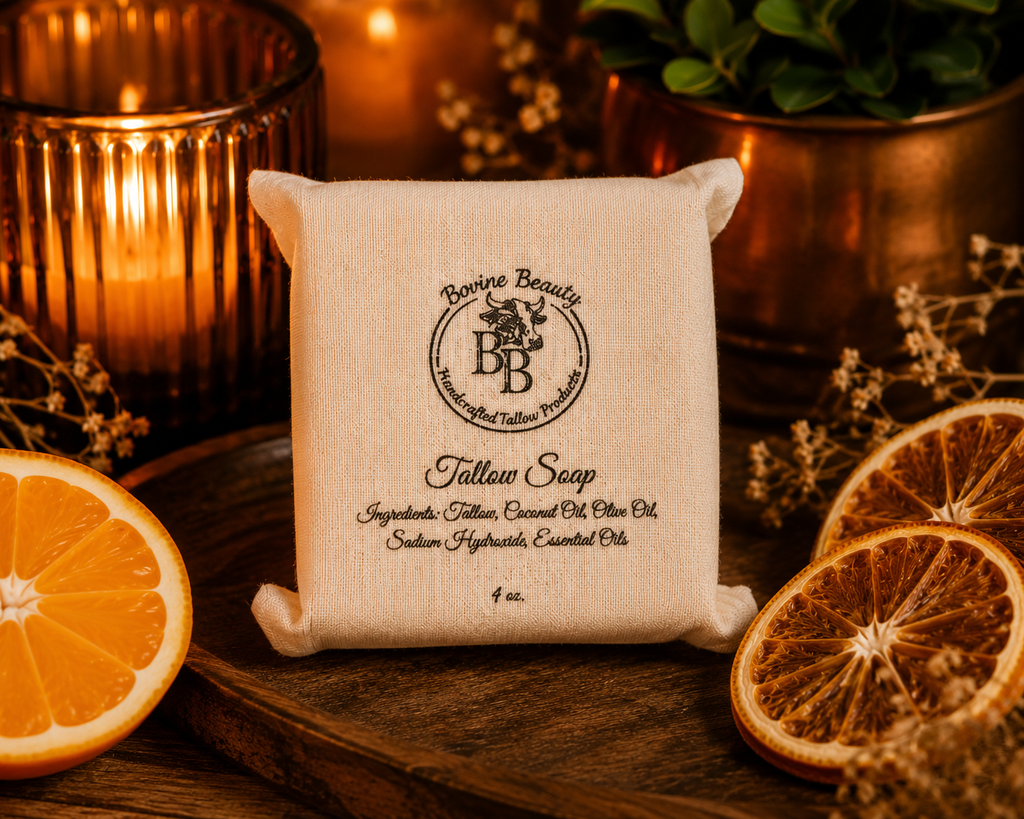 Sweet Orange Handcrafted Tallow Soap