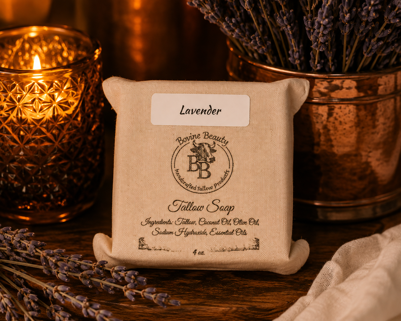 Lavender Handcrafted Tallow Soap