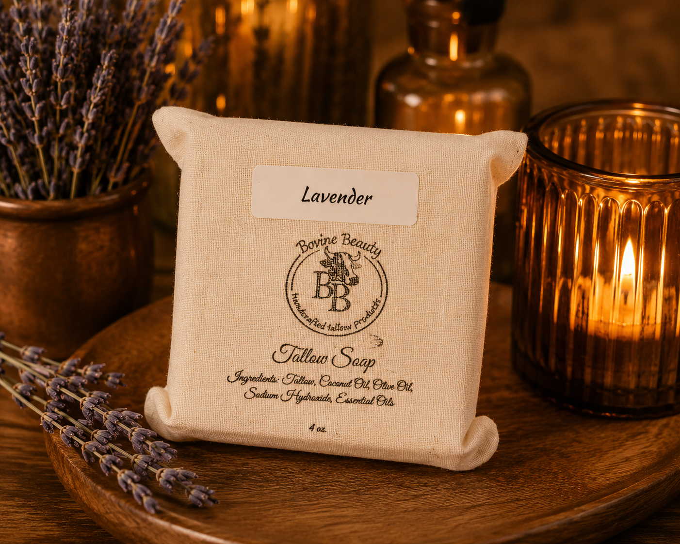 Lavender Handcrafted Tallow Soap
